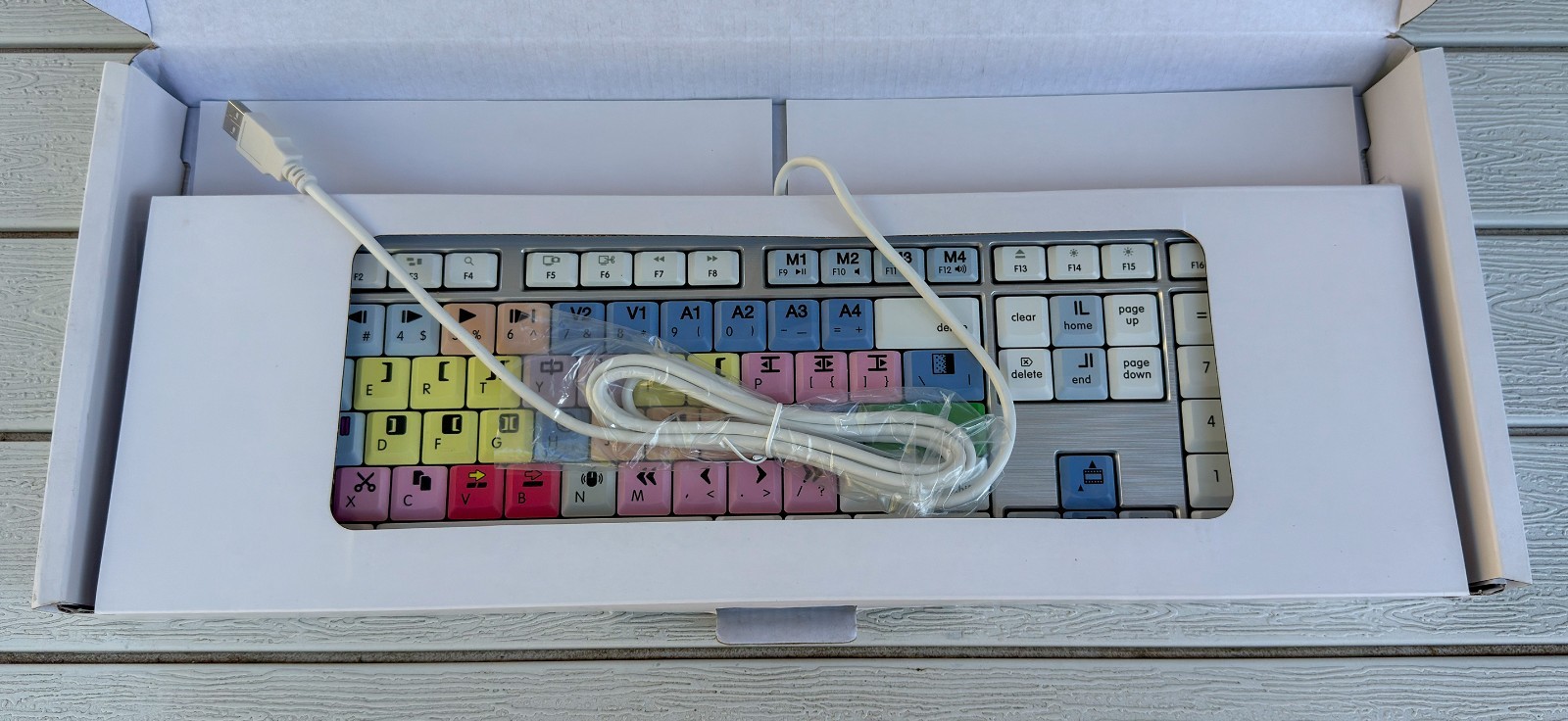 LOGICKEYBOARD AVID MEDIA COMPOSER PROTOOLS MAC ALBA MAC PRO EXTENDED KEYBOARD