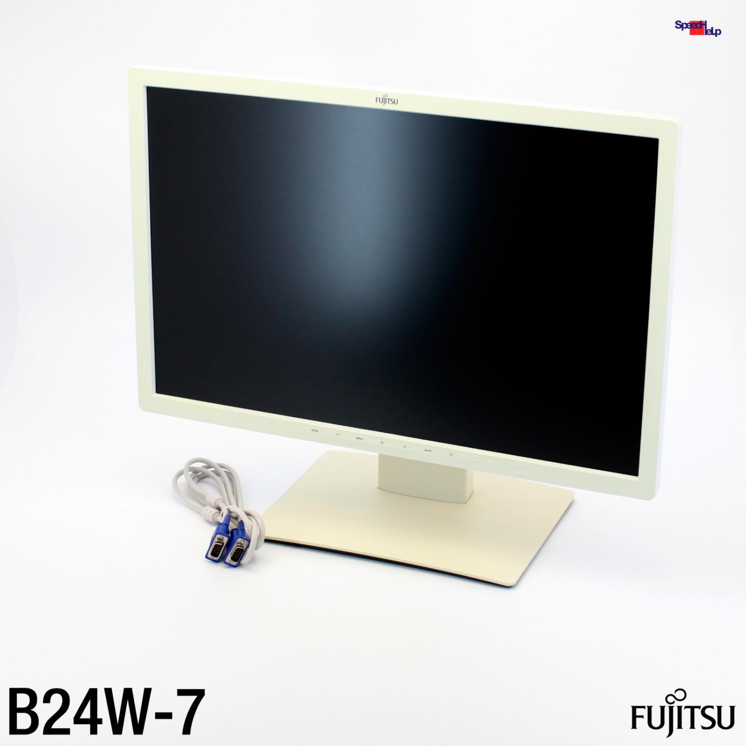 24" Fujitsu B24W-7 LED Display Monitor 1920x1200 Full HD+ DVI VGA Audio Port USB