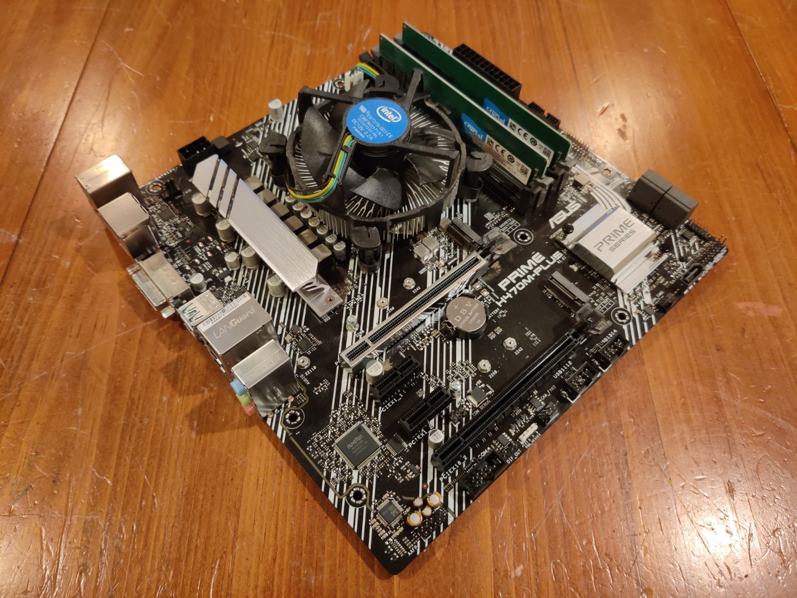 GAMING COMBO: ASUS Prime H470M-PLUS MOTHERBOARD + i5-10600KF CPU + 16GB DDR4