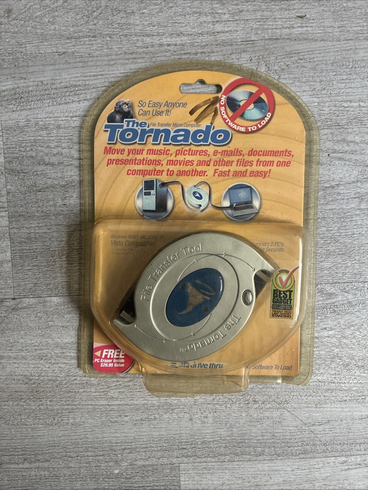 The Tornado ~ File Transfer Micro Computer Tool ~ Brand New ~ Factory Sealed