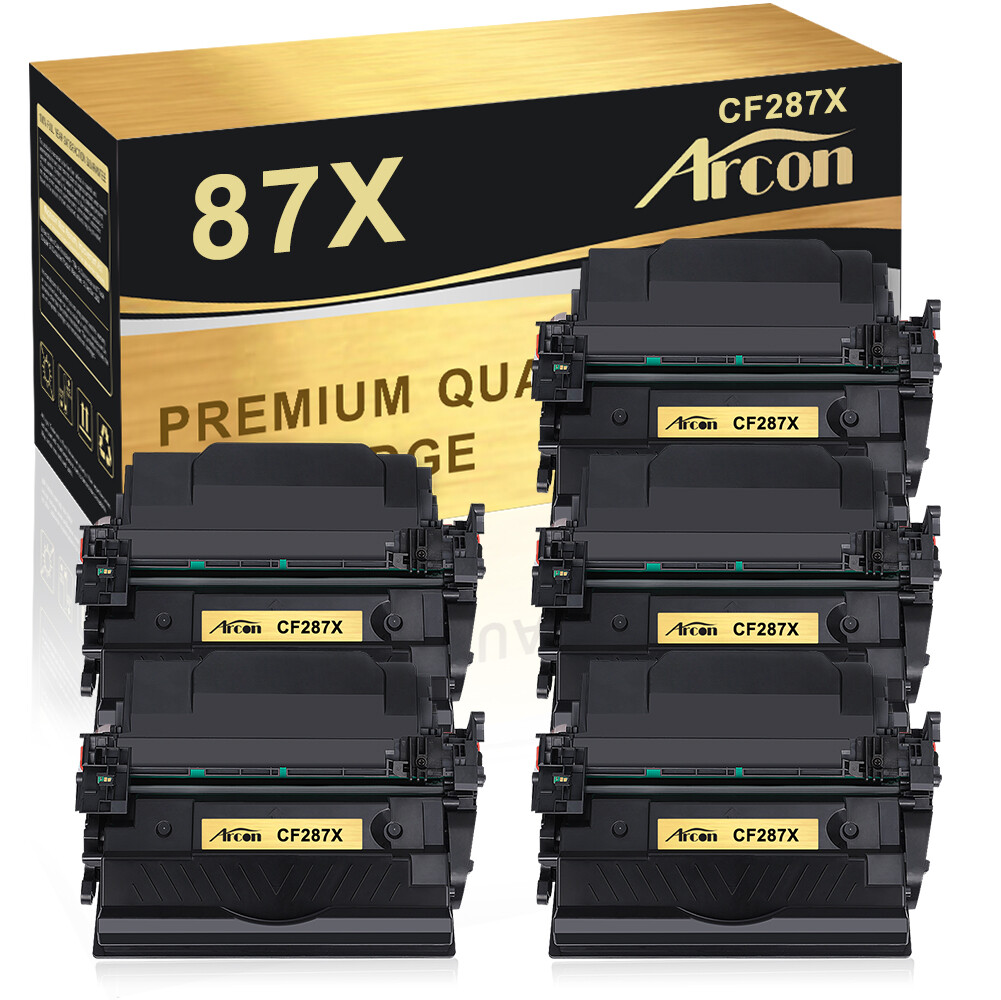 5pk toner replace for HP Enterprise Flow MFP M527c M506dh Printer CF287X