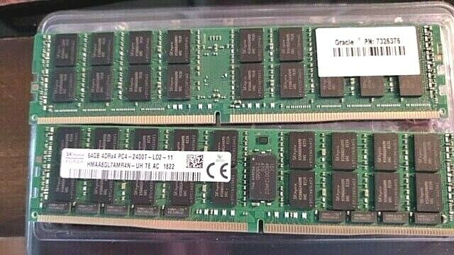 Sun Oracle 7326376 DDR4 64 GB LR memory DIMM for T7-4 M7-8 T7-1 T7-2 M7-16