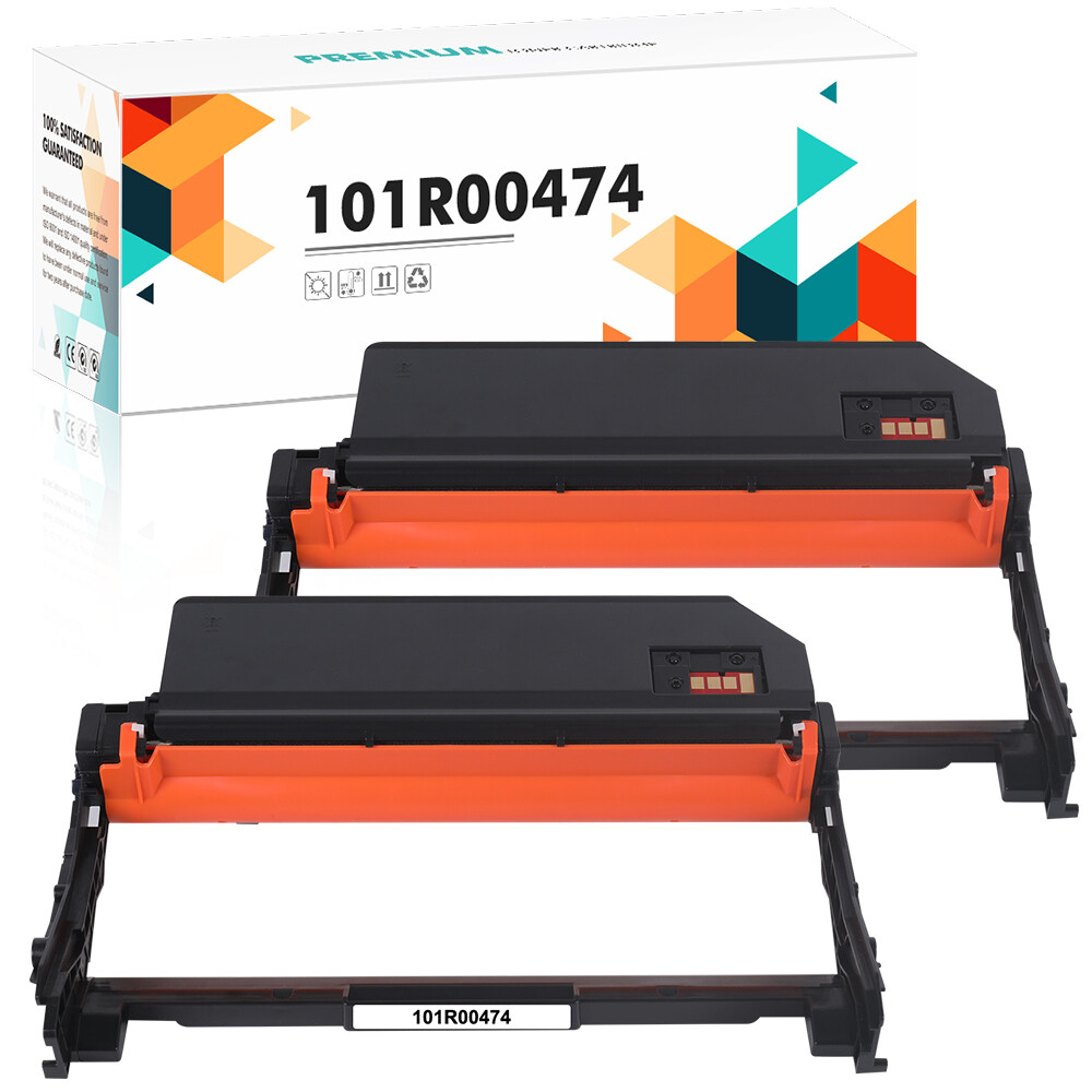 2 Pack Drum Unit Compatible With Xerox 3052 3260 WorkCentre 3215 3225 101R00474