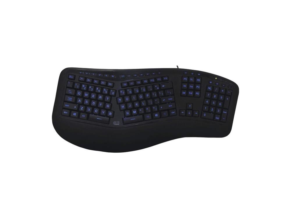 Adesso-New-AKB-150EB _ ADESSO TRU-FORM 150 - 3-COLOR ILLUMINATED ERGON