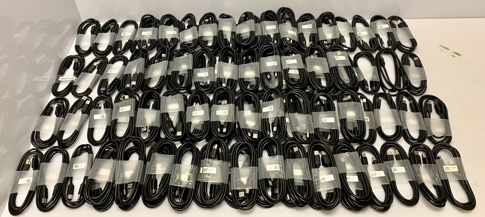 Lot Of 111 Universal USB 2.0/3.0 Type A to B Cable 6ft Black
