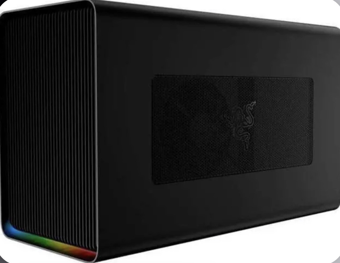 Razer Core X  External GPU eGPU Graphics Card Enclosure RC21-0143 Never used 