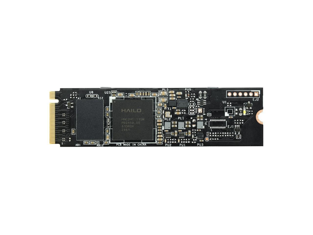 ASUS UGen300 M2 AI Module, Hailo-10H, 8GB LPDDR4, PCIe3 x4, M.2 Key-M 2280,