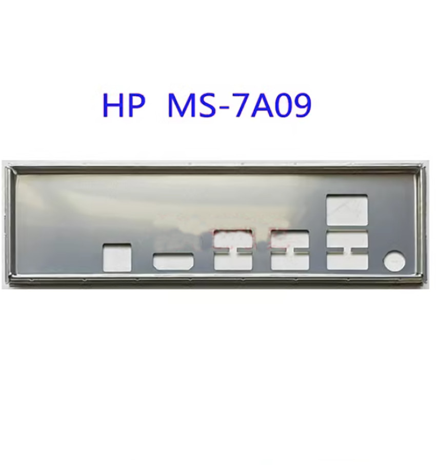 I/O IO shield Backplate For HP MS-7A09 V1.1 Motherboard Rear Baffle