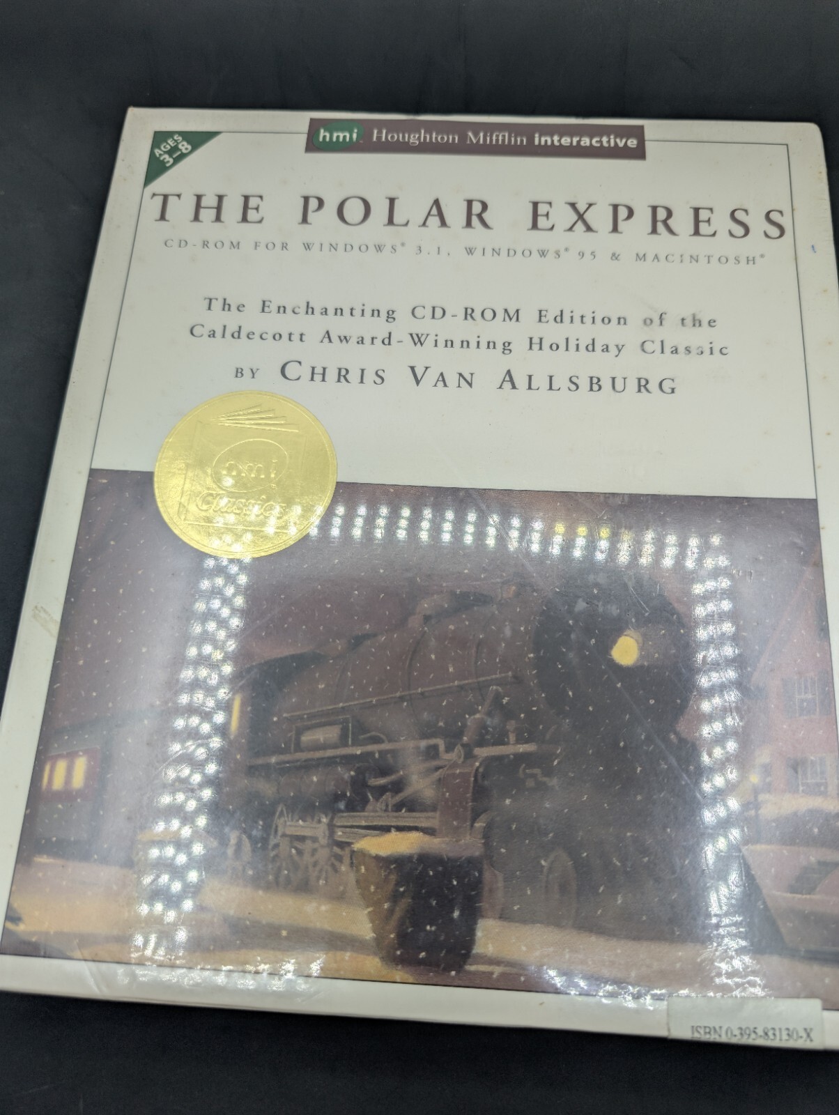 '96 Sealed The Polar Express cd  Narrated Garrison Keiller windows 95 3.1 & Mac