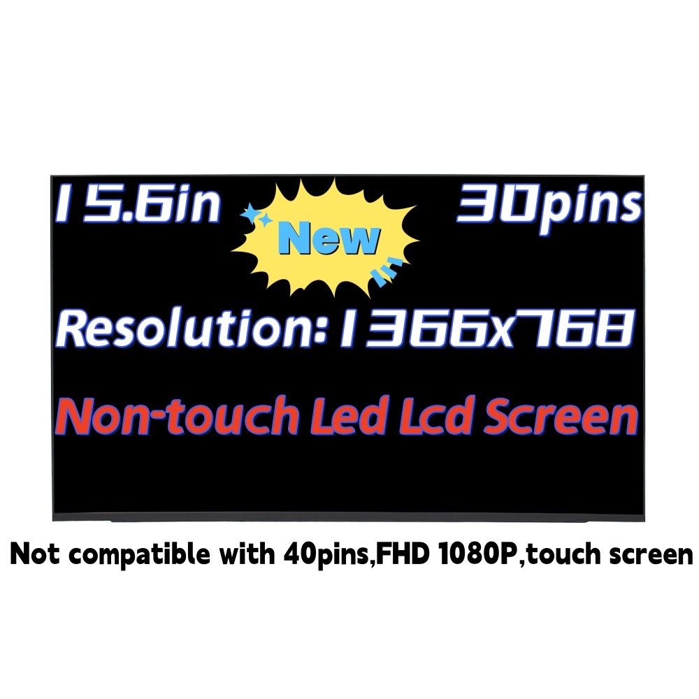 For Dell Inspiron 15 5584 15.6" HD Non-Touch Led LCD Screen NV42W N156BGA-E53