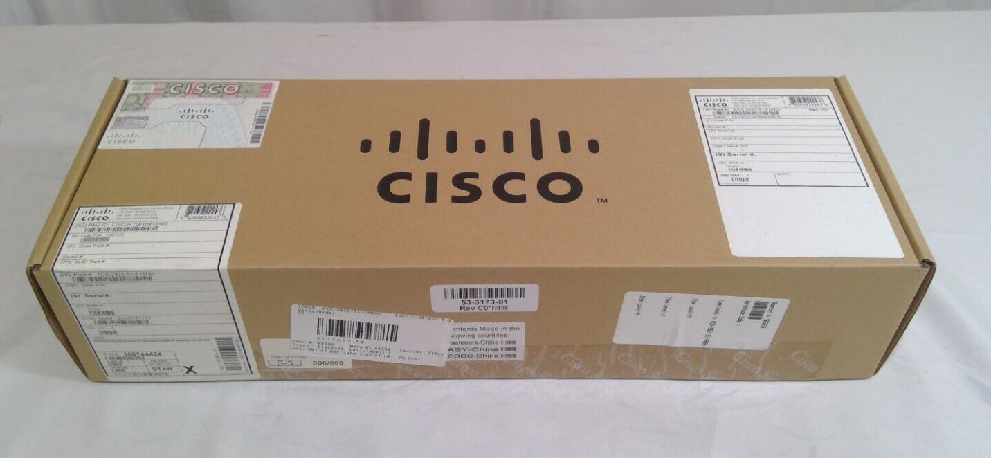 Brand New Cisco 2821/2851 Router Fan Kit (3 Fans) for ACS-2821-51-FANS=