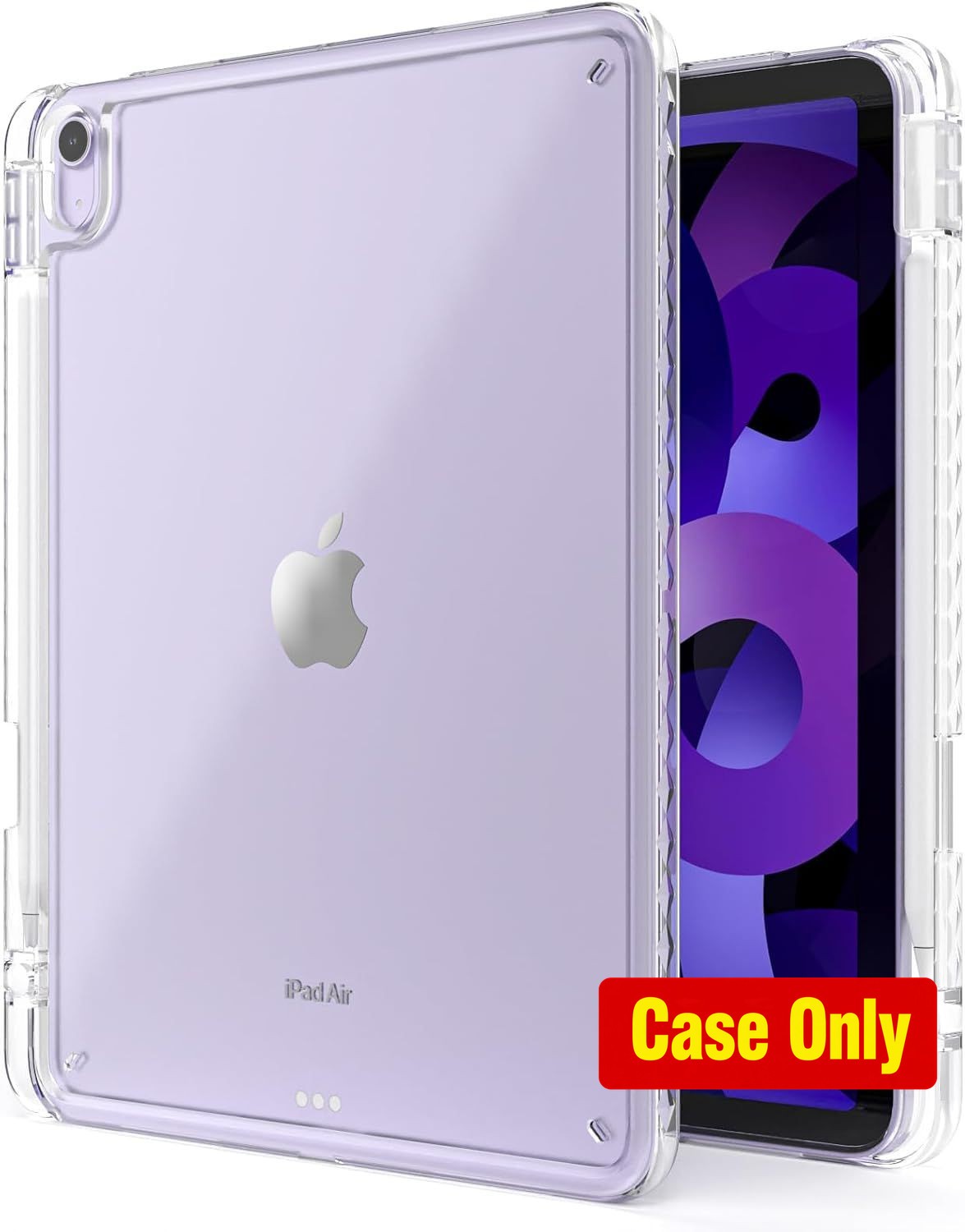 Case for iPad Air 11 Inch (M3/M2-2025/2024), Slim TPU Clear Protective Cover