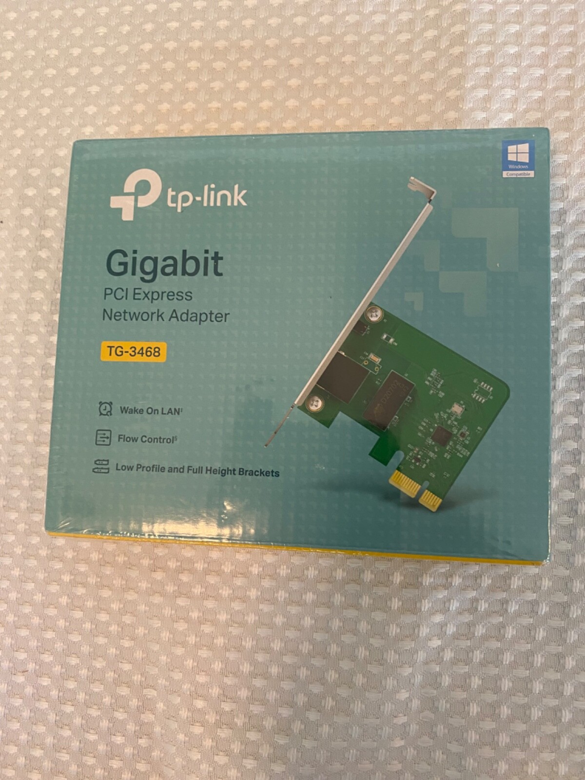 gigabyte network adapter tg-3468 pci express windows tp-link