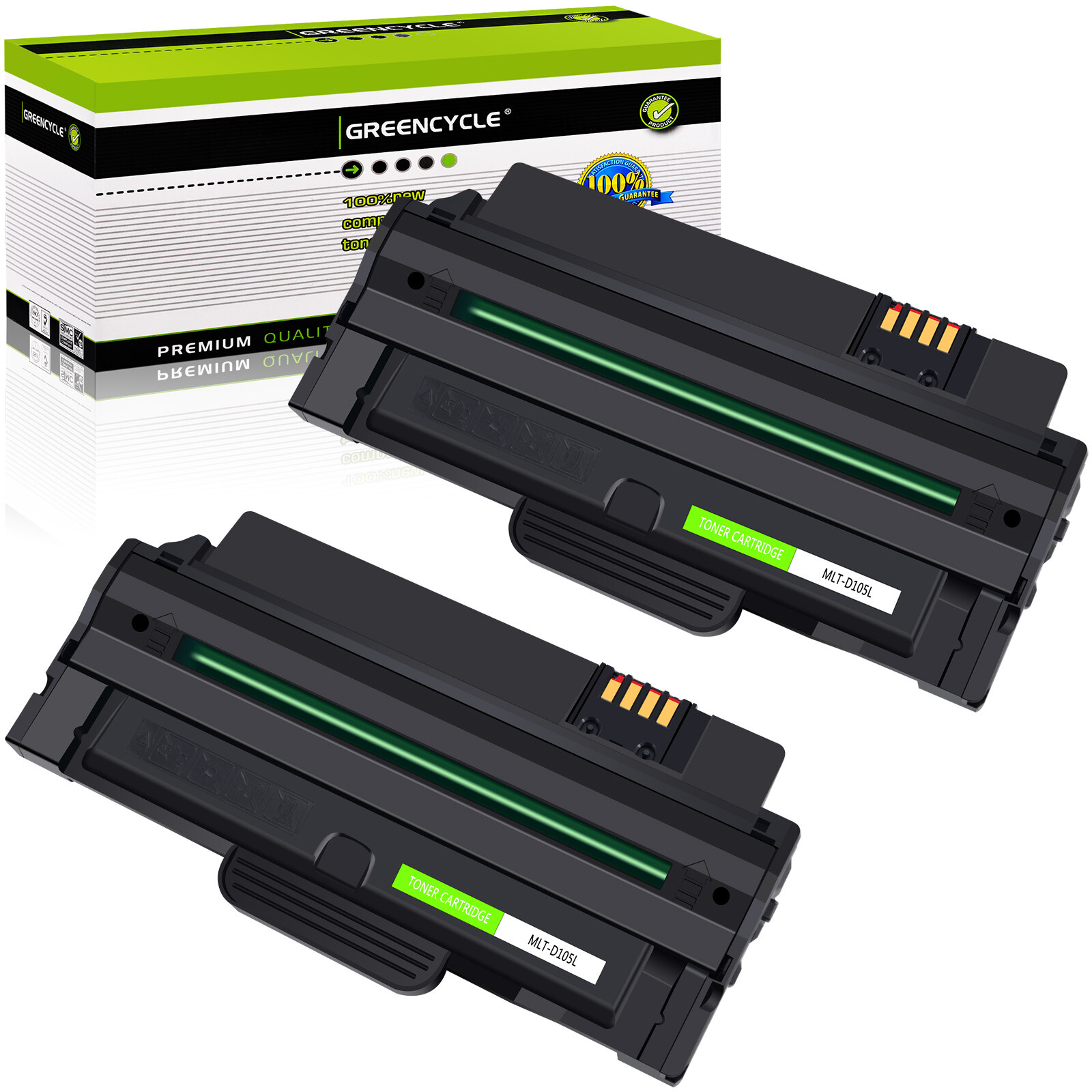 2PK MLT-D105L MLT-D105S Toner cartridge For Samsung ML-1910 ML-2525W SF-650