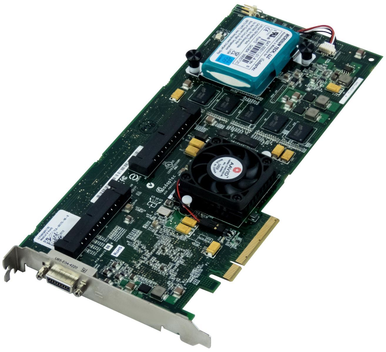 CONTROLLER ADAPTEC ASR-4805SAS RAID SAS/SATA 3G 128MB PCIe + BBU