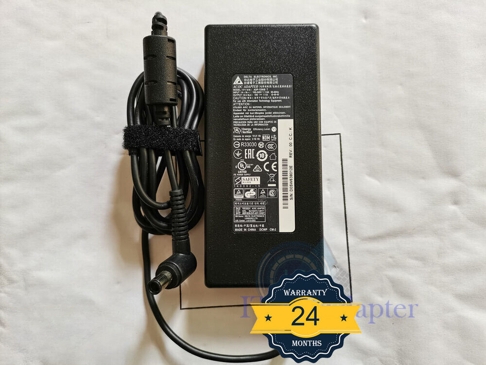 Genuine Delta 19V 7.1A 135W ADP-135KB T For MSI GL63 8SC-059US 7.4mm Pin Adapter