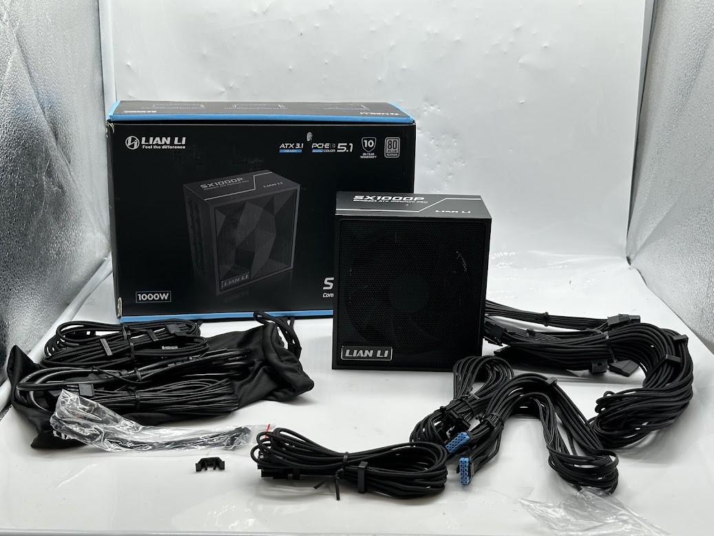 Lian Li SX1000P 1000 Watt 80 Plus Platinum ATX Fully Modular Power Supply