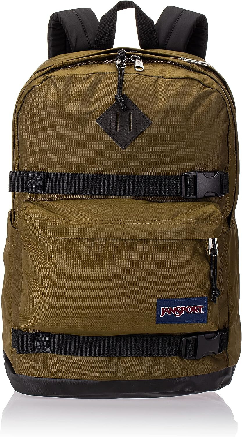 JanSport Backpack JS0A47KX7G3 West Break Army Green NEW W/TAGS