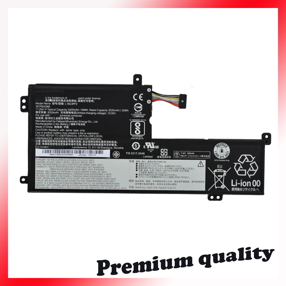 L18M3PF2 L18C3PF2 L18L3PF1 Battery for Lenovo IdeaPad L340-17API V340-17IWL