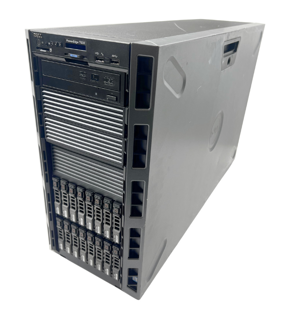 Dell PowerEdge T630 16SFF Server - 2x E5-2687W V4, 128GB DDR4, H730, 2x PSU