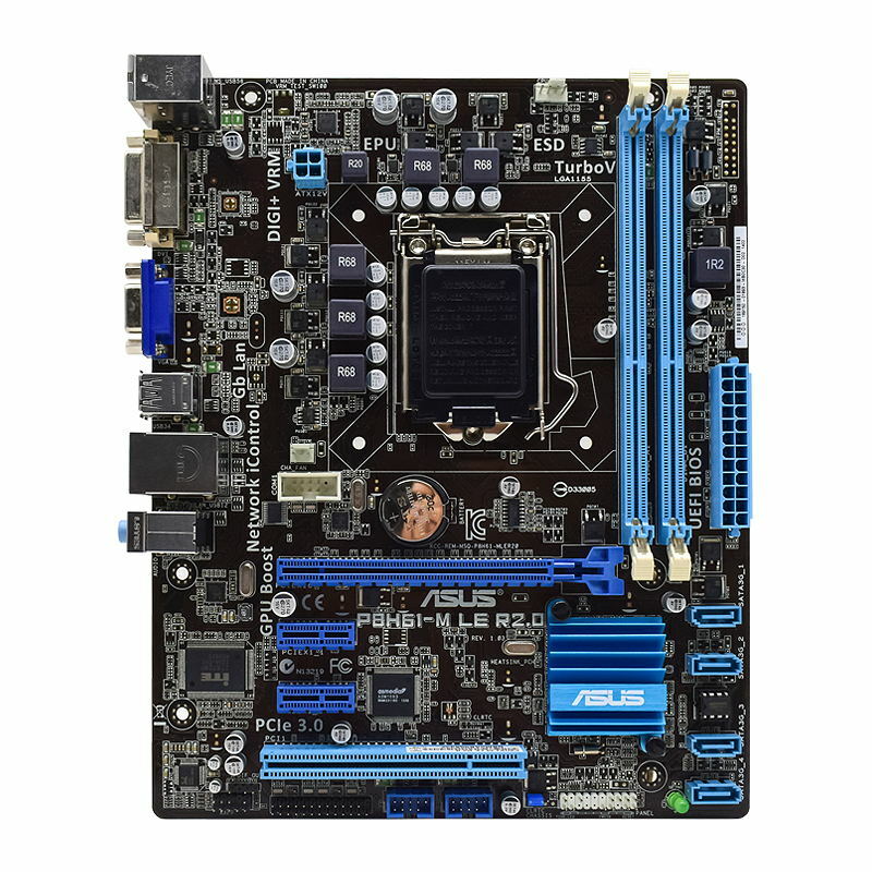 For ASUS P8H61-M LE R2.0 Motherboard LGA 1155 DDR3 Mainboard