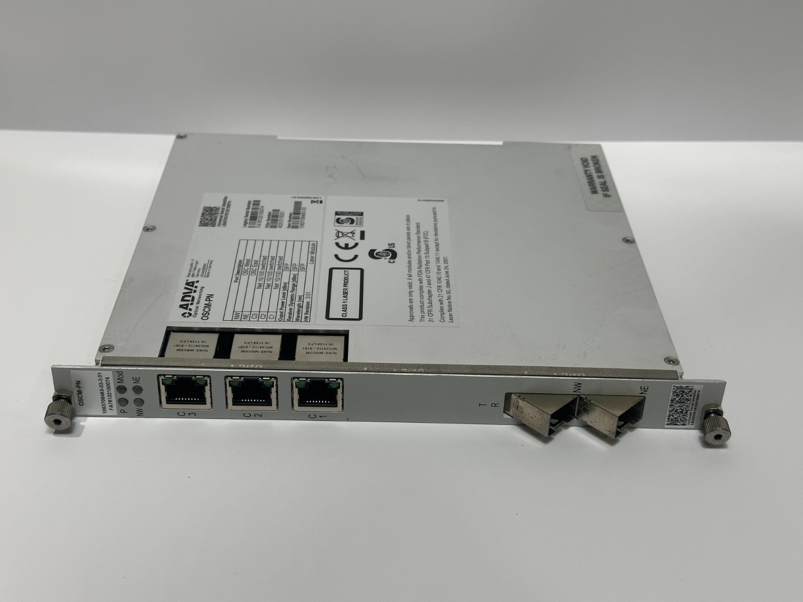 ADVA Optical Networking OSCM-PN PN 1063708463-03
