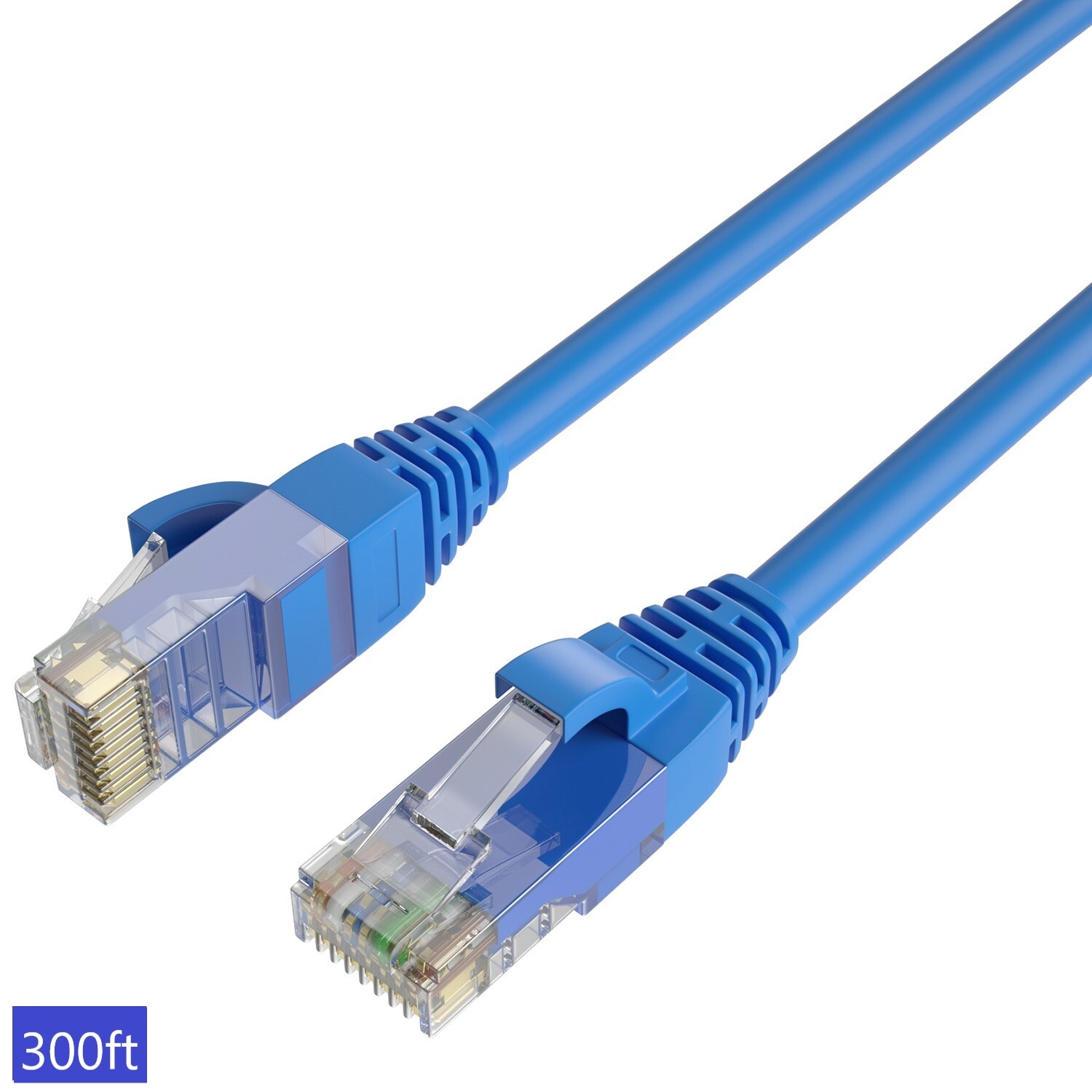 QualGear Cat 6 High-Speed Ethernet Cable - 300 ft