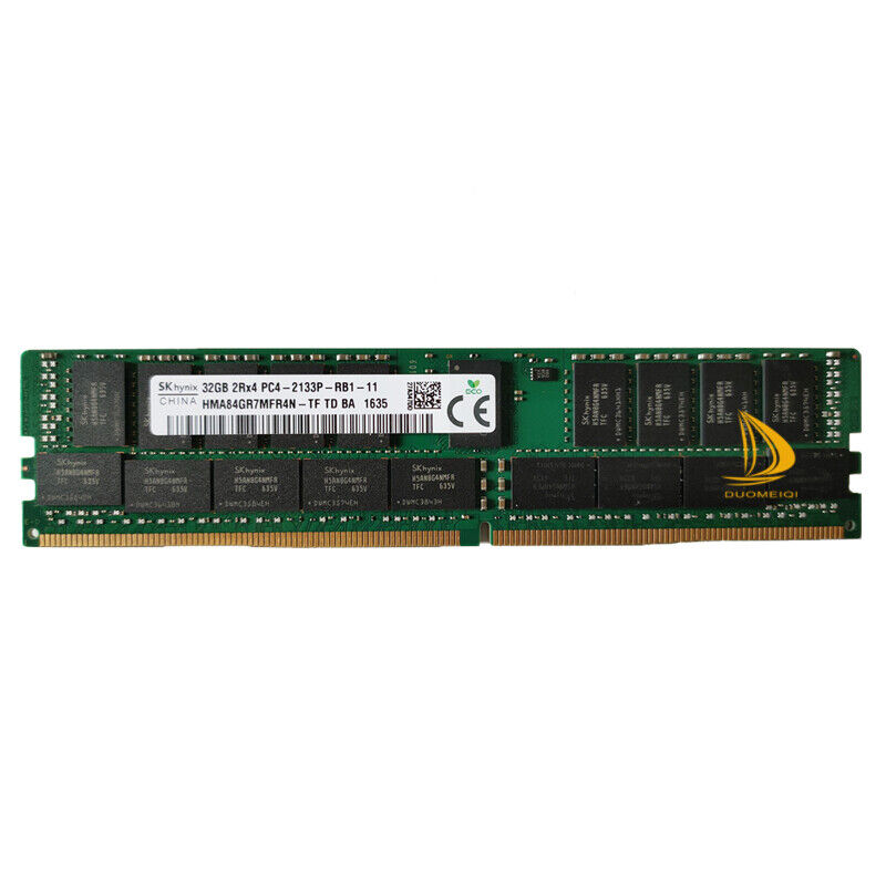 1pc SK Hynix 32GB 2RX4 PC4-2133P DDR4 17000Mhz ECC Server Memory DIMM RAM 288pin