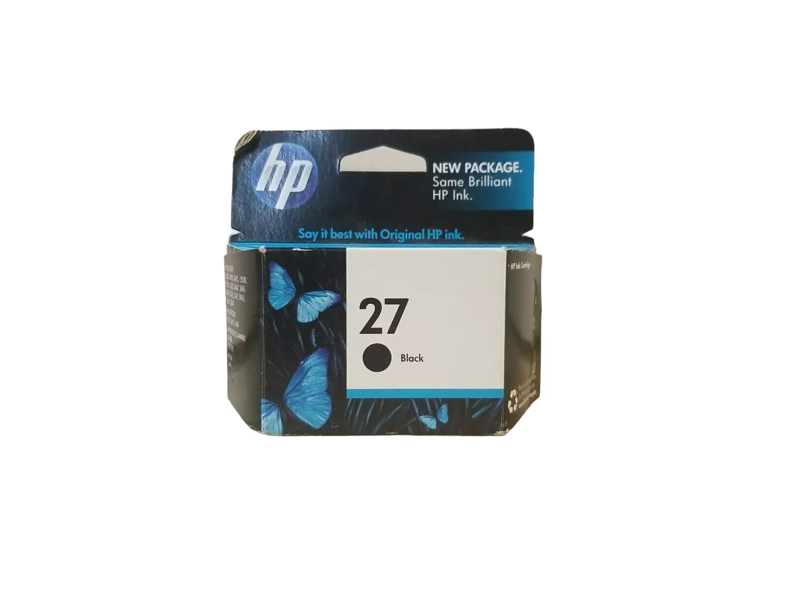 HP 27 C8727AN Black Ink Cartridge Genuine New