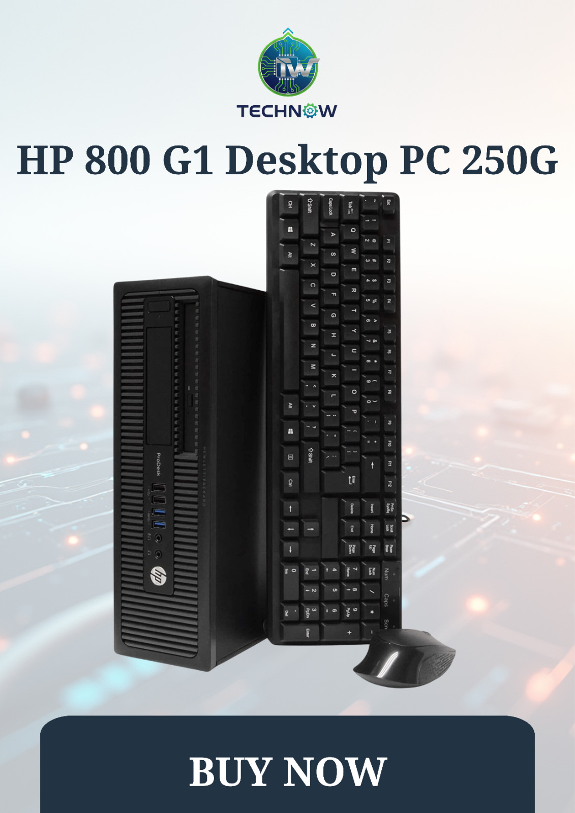 HP 800 G1 Desktop PC 250G Windows 11 Professional Core I5 UP to 3.6GHz 8GB WiFi