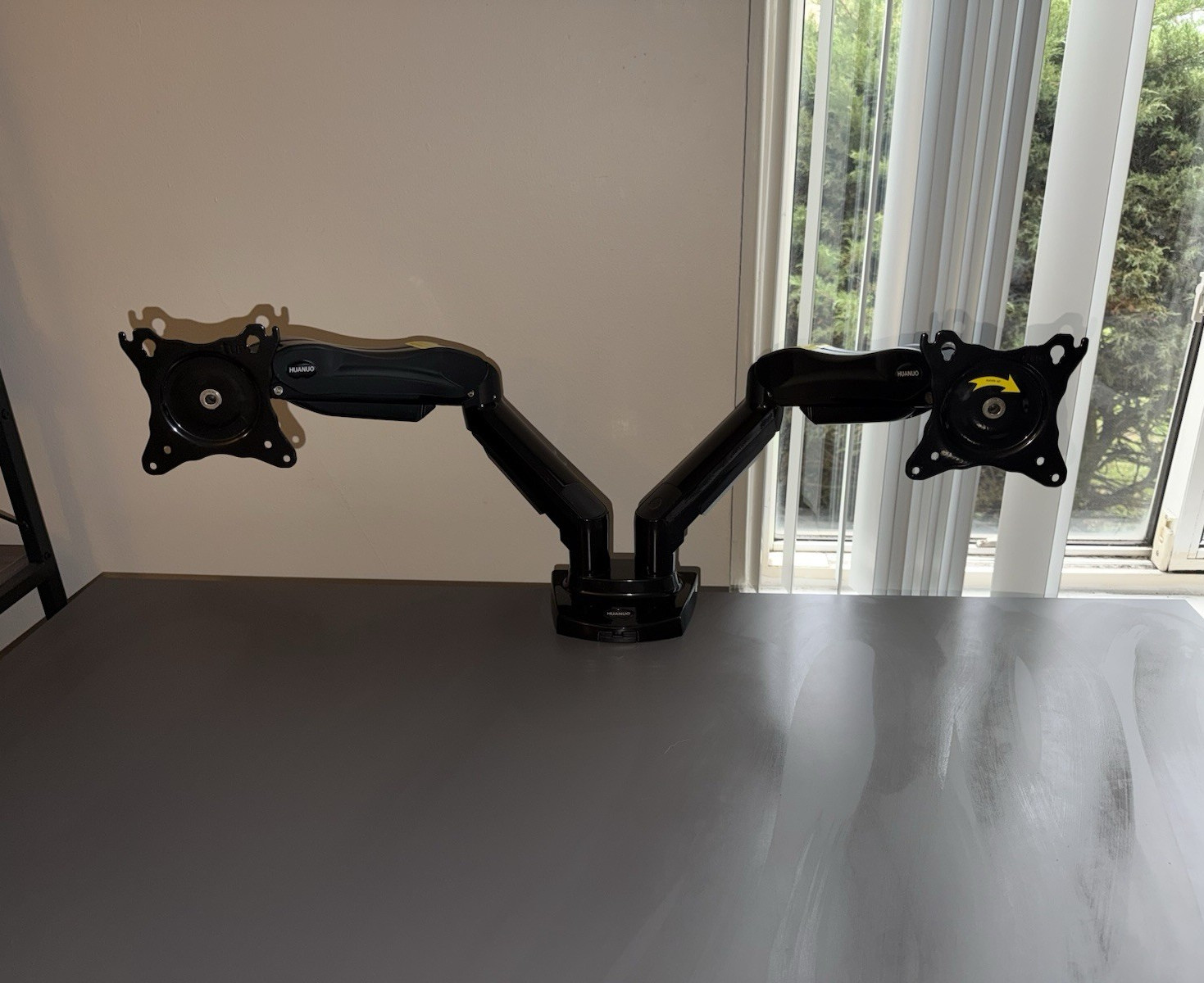 HUANUO FlowLift™ Dual Monitor Stand