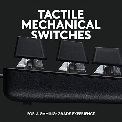 BLACK ALUMINUM - LOGITECH G413 TKL SE MECHANICAL GAMING KEYBOARD