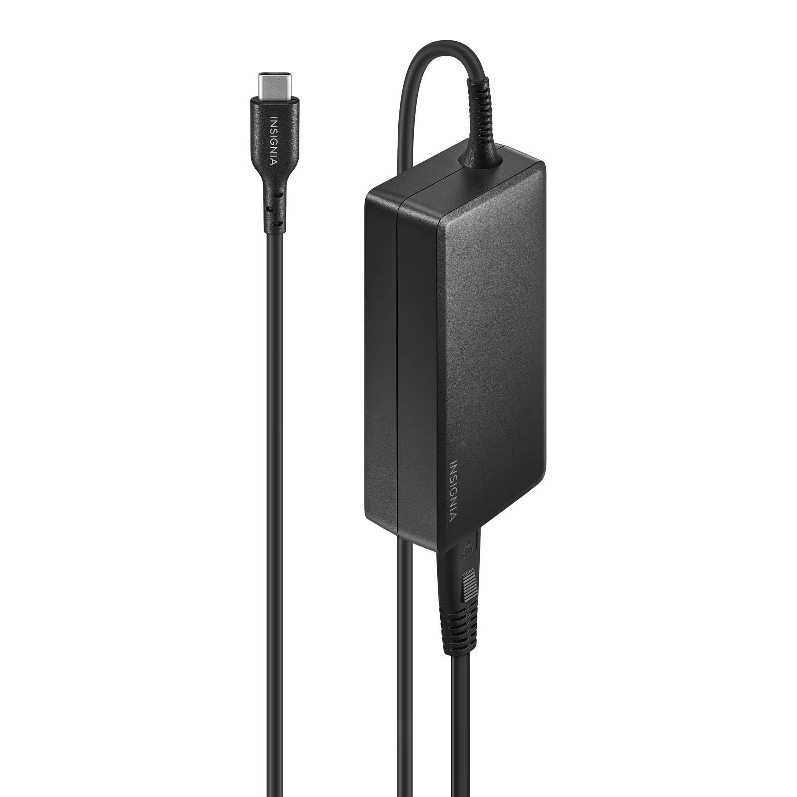 Insignia- 100W 8 ft. Laptop Power Adapter for USB-C Devices - Black