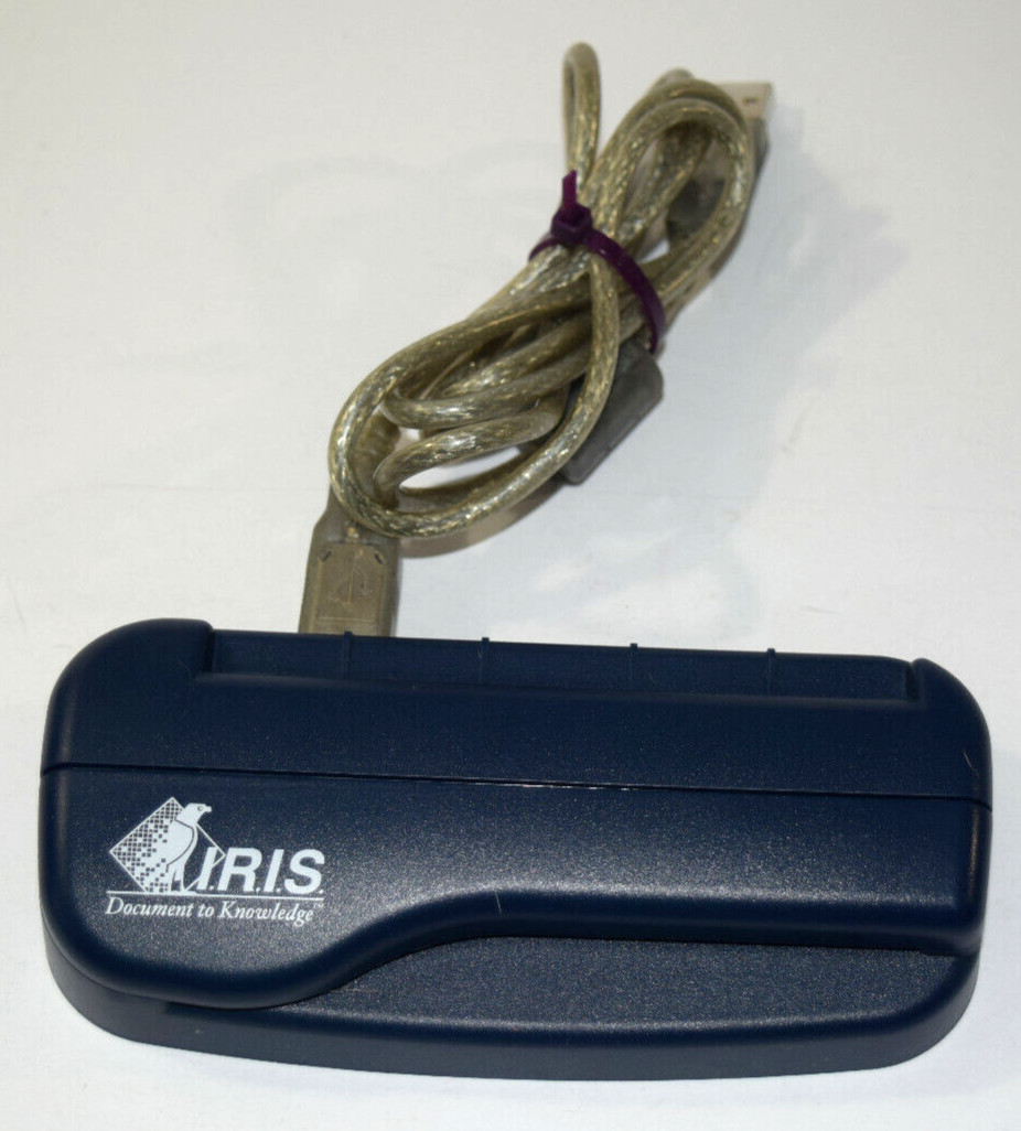 Iris Business Card Reader SA IBCR II Model HCRSPIBCR201 Not tested