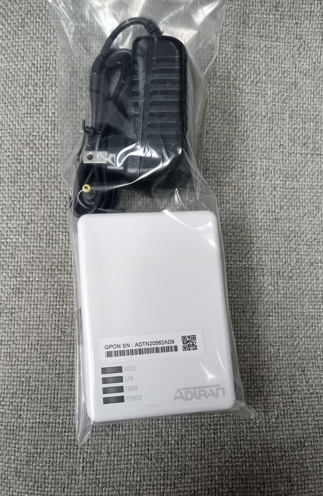 Adtran TA411 POTS 1 GigE Micro ONT Optical Network Termination 1287787F1
