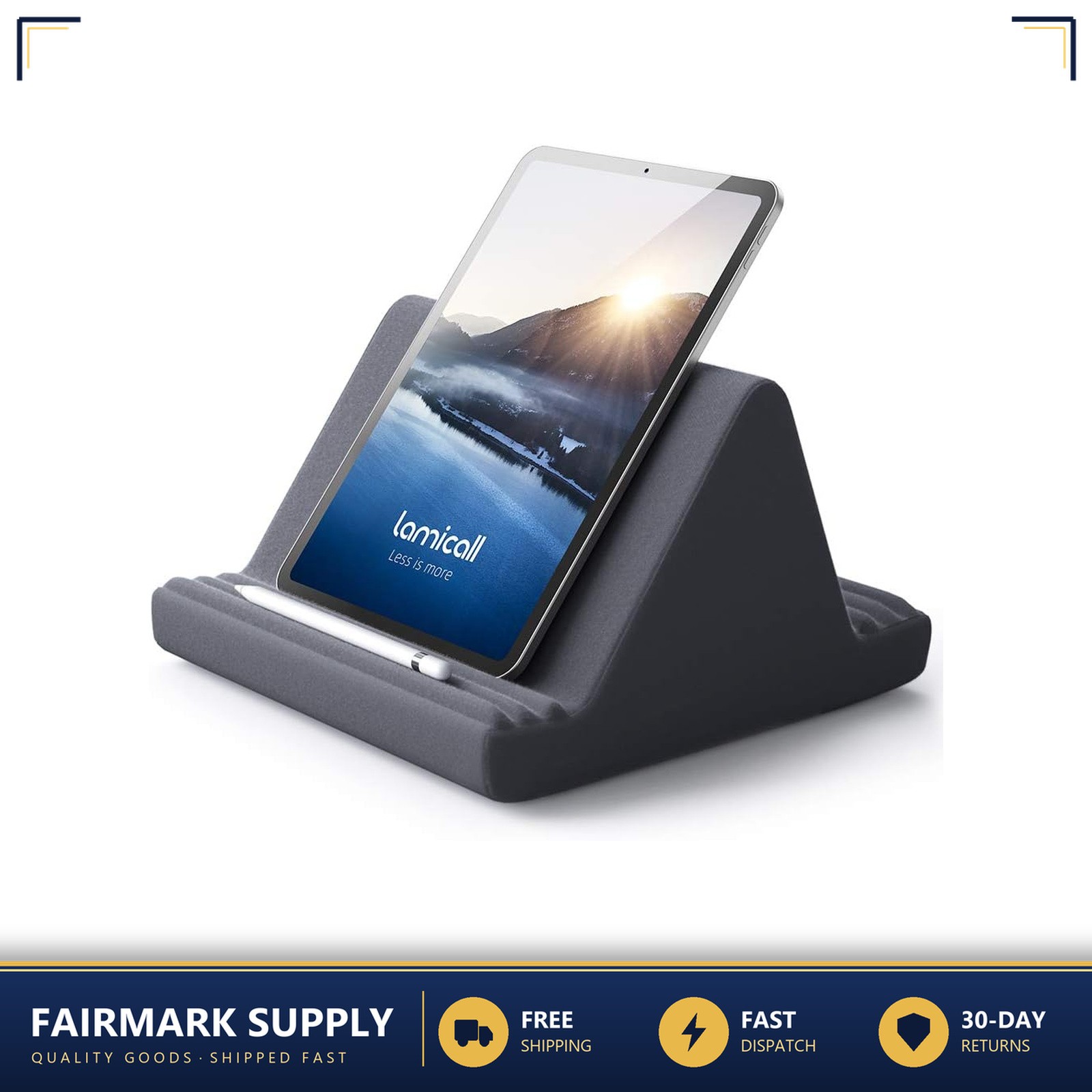 Tablet Pillow Stand 6 Adjustable Angles for iPad and More