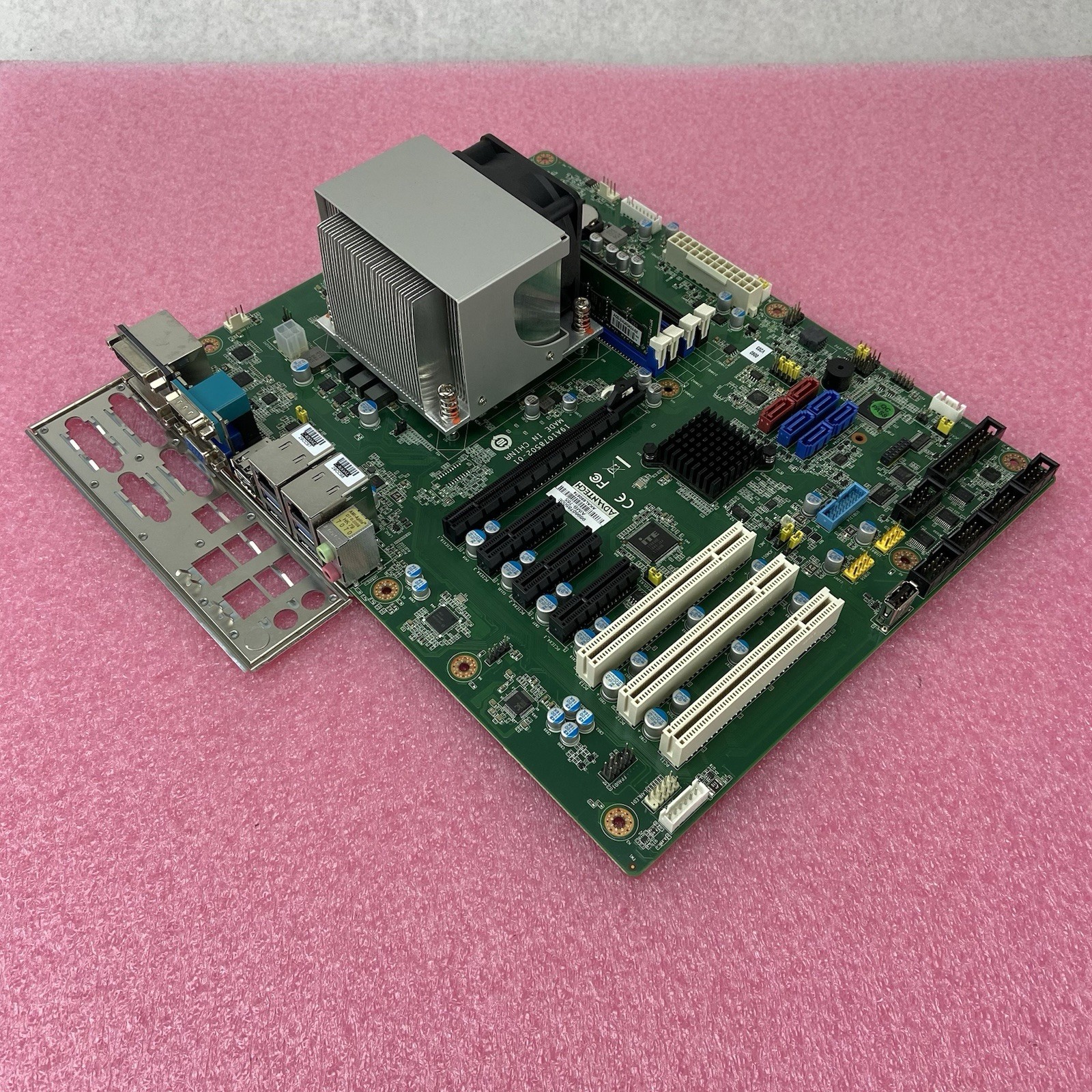 Advantech AIMB-785 Motherboard Intel Core i7-6700 3.4GHz 8GB RAM w/IO Shield