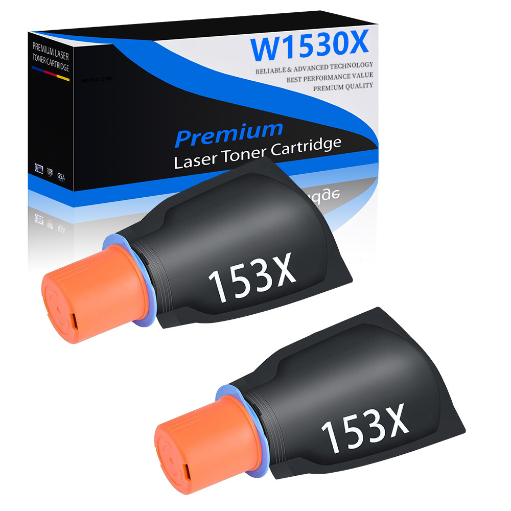 2PK 153X W1530X Toner Compatible for HP Laserjet Tank MFP 1504w 2504 2504dw