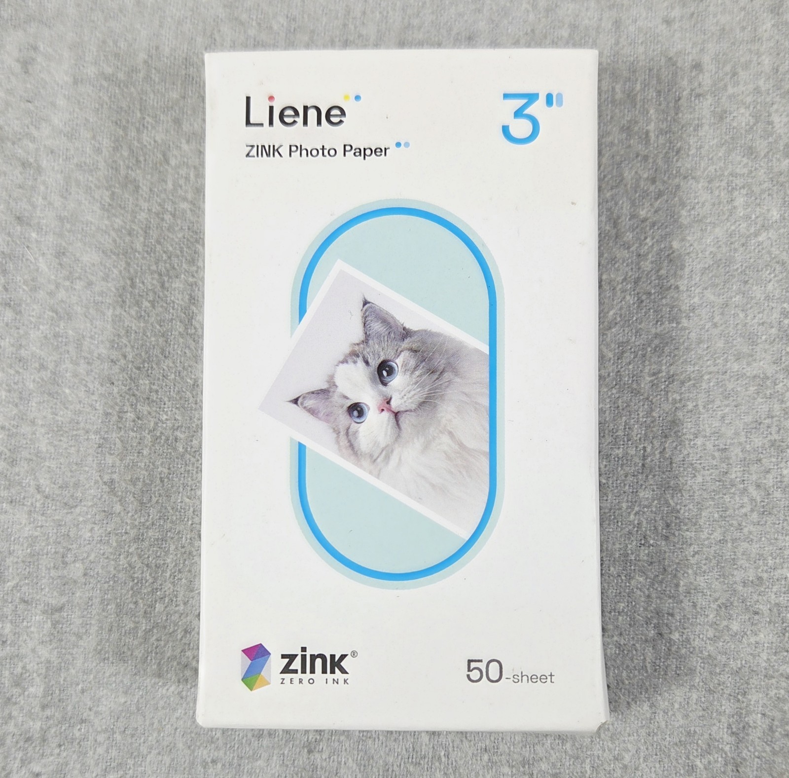 Liene Zink Pearl K100 Photo Paper 2x3″ 50 Sheets, Premium Photo Printer Paper
