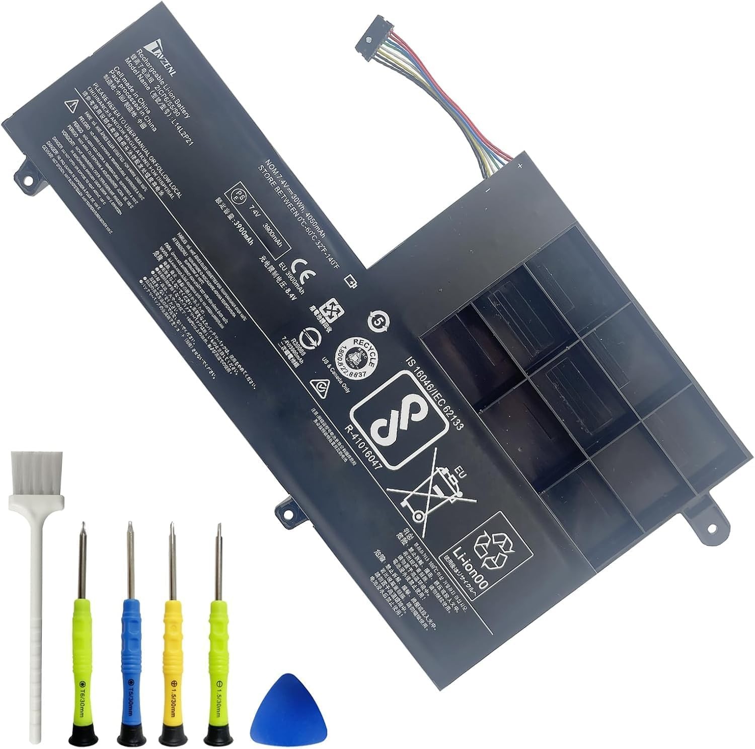 L14L2P21 L14M2P21 Battery Replacement for Lenovo Ideapad 300S 14ISK 310S 14AST
