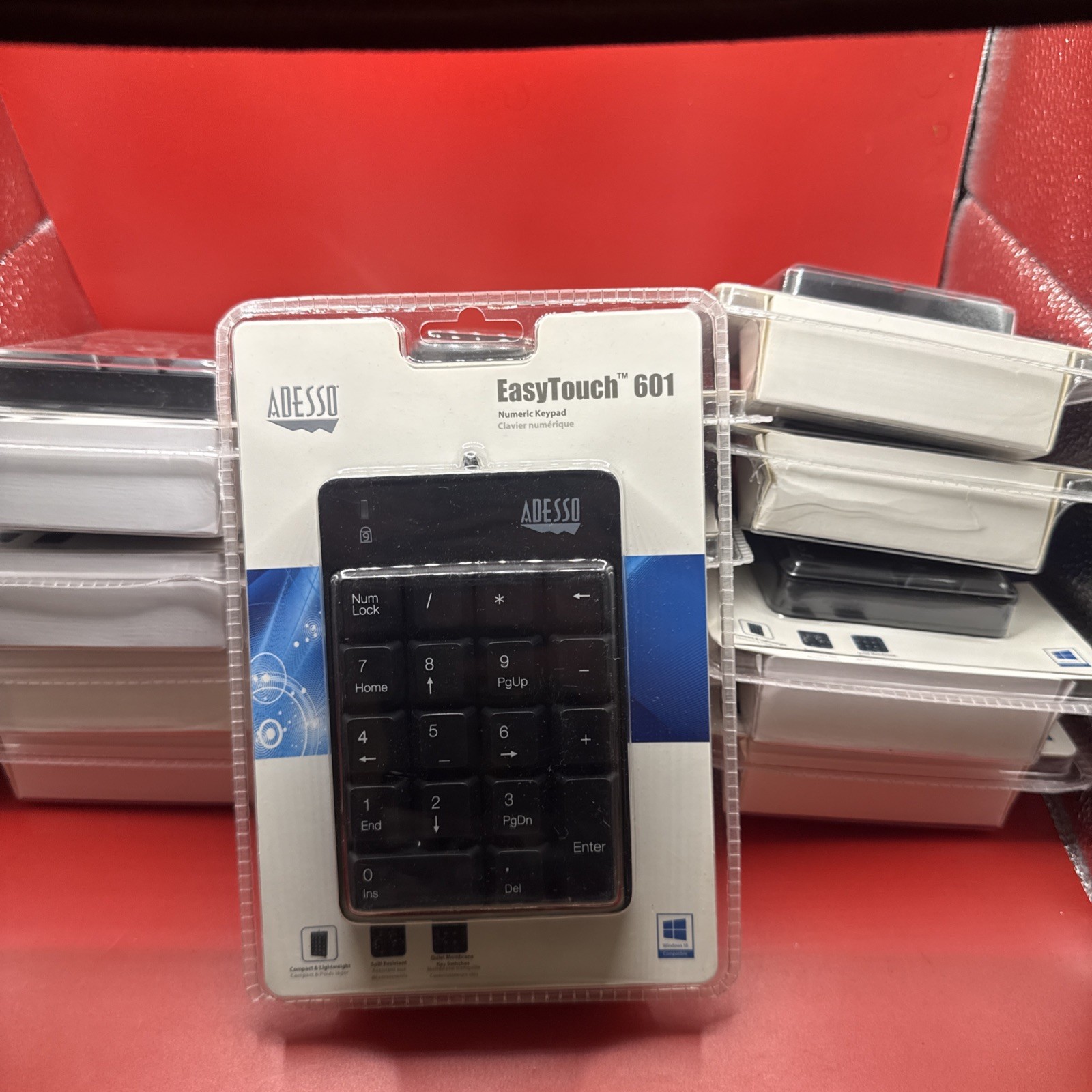 Adesso EasyTouch 601 Numeric Keypad Spill Resistant New