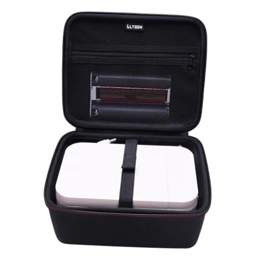 LTGEM Case for HPRT CP4100 Photo Printer 4x6 Instant Picture Printer - Black