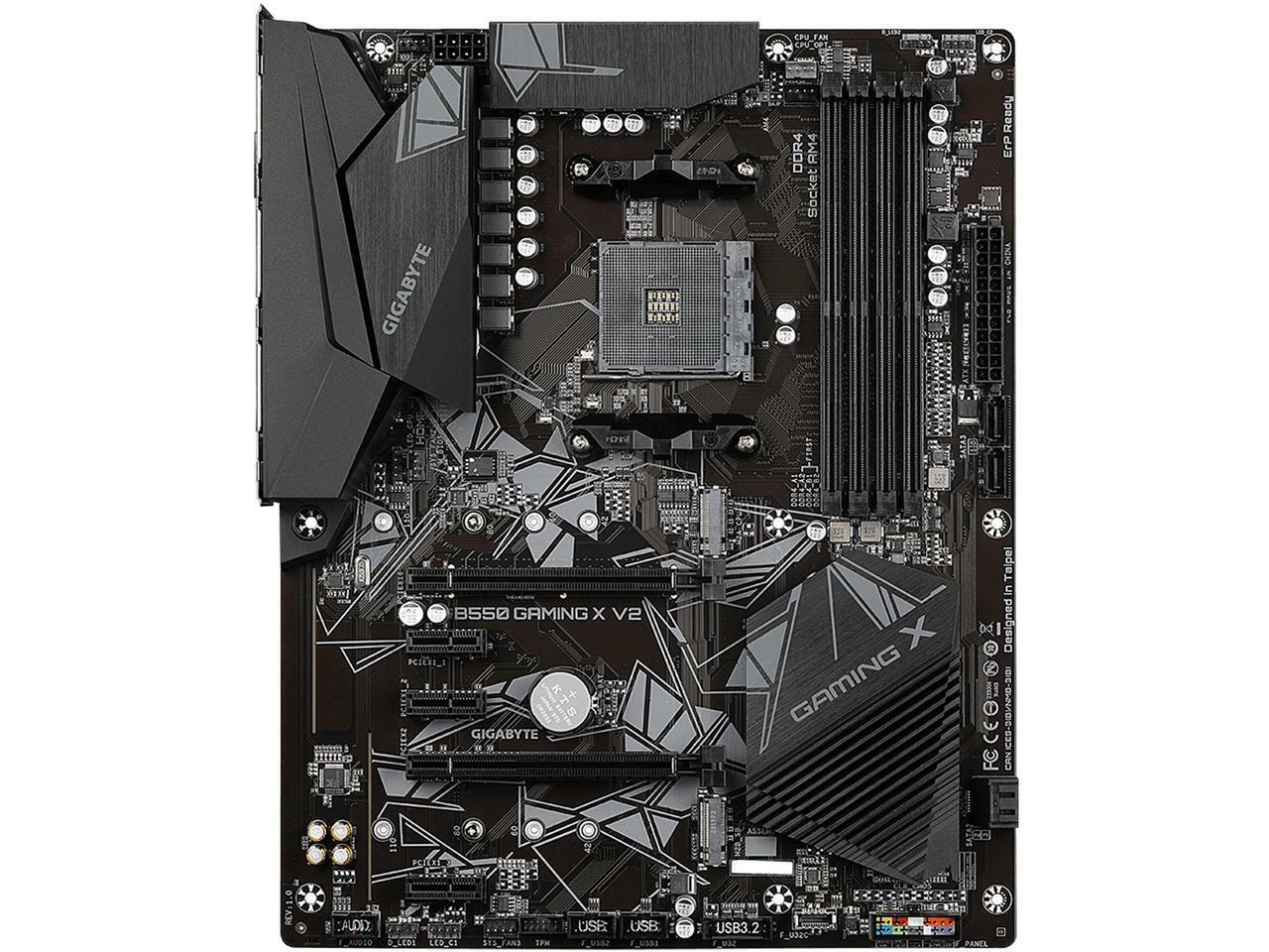 GIGABYTE B550 GAMING X V2 AM4 AMD B550 SATA 6Gb/s USB 3.0 ATX Motherboard