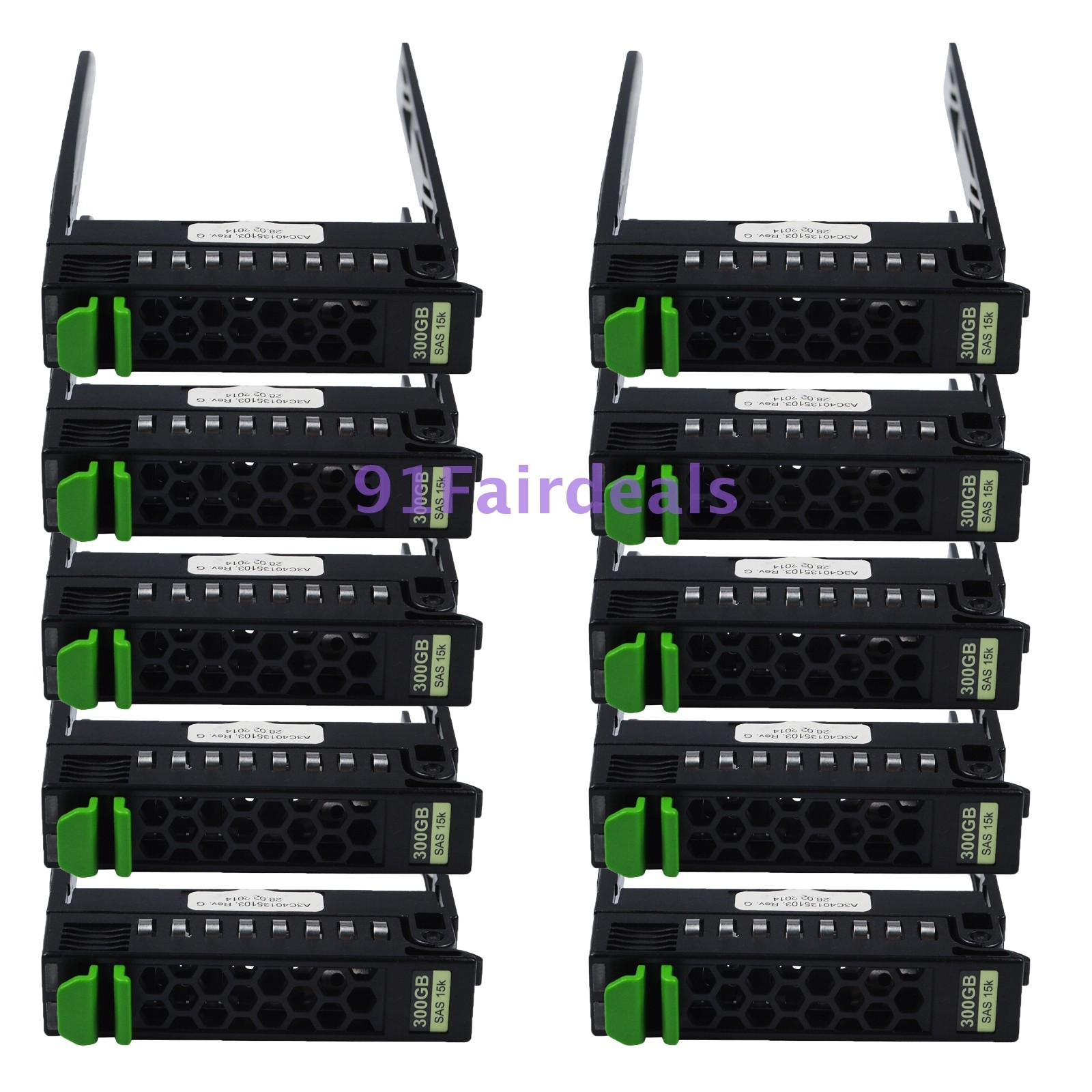 For Fujitsu RX200 RX300 S6 S7 S8 2.5" SAS HDD Drive Tray Caddy A3C40135103 LOT
