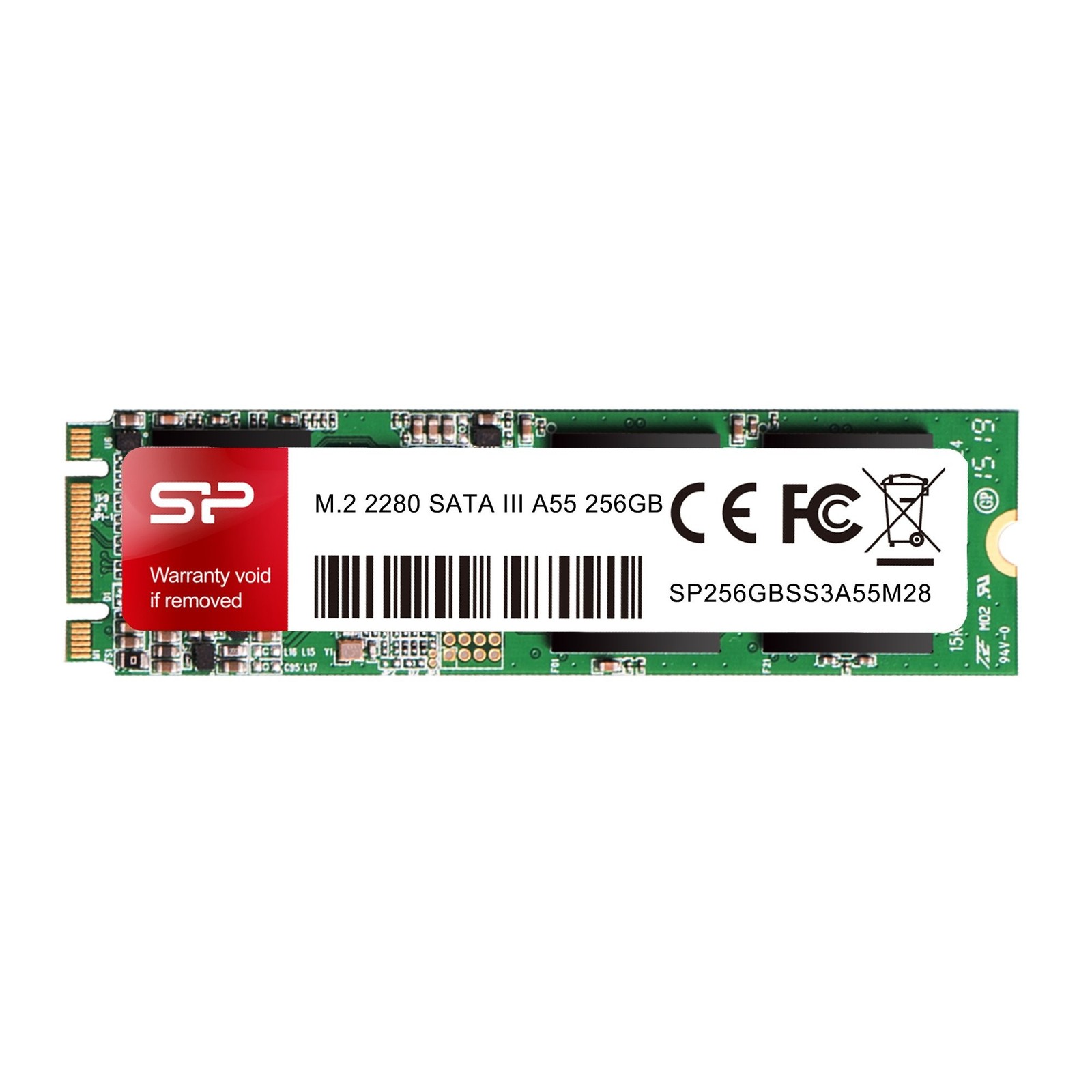 Silicon Power 256GB A55 M.2 SSD (SLC Cache For Speed Boost) SATA III Internal...
