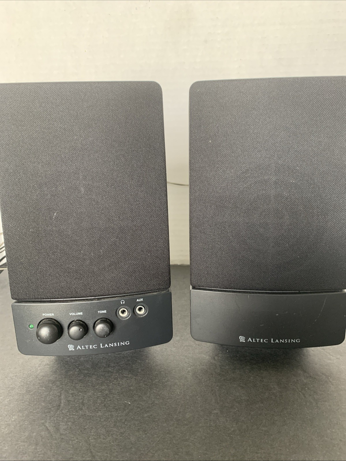 Altec Lansing Model BX1120 Black Computer Speakers