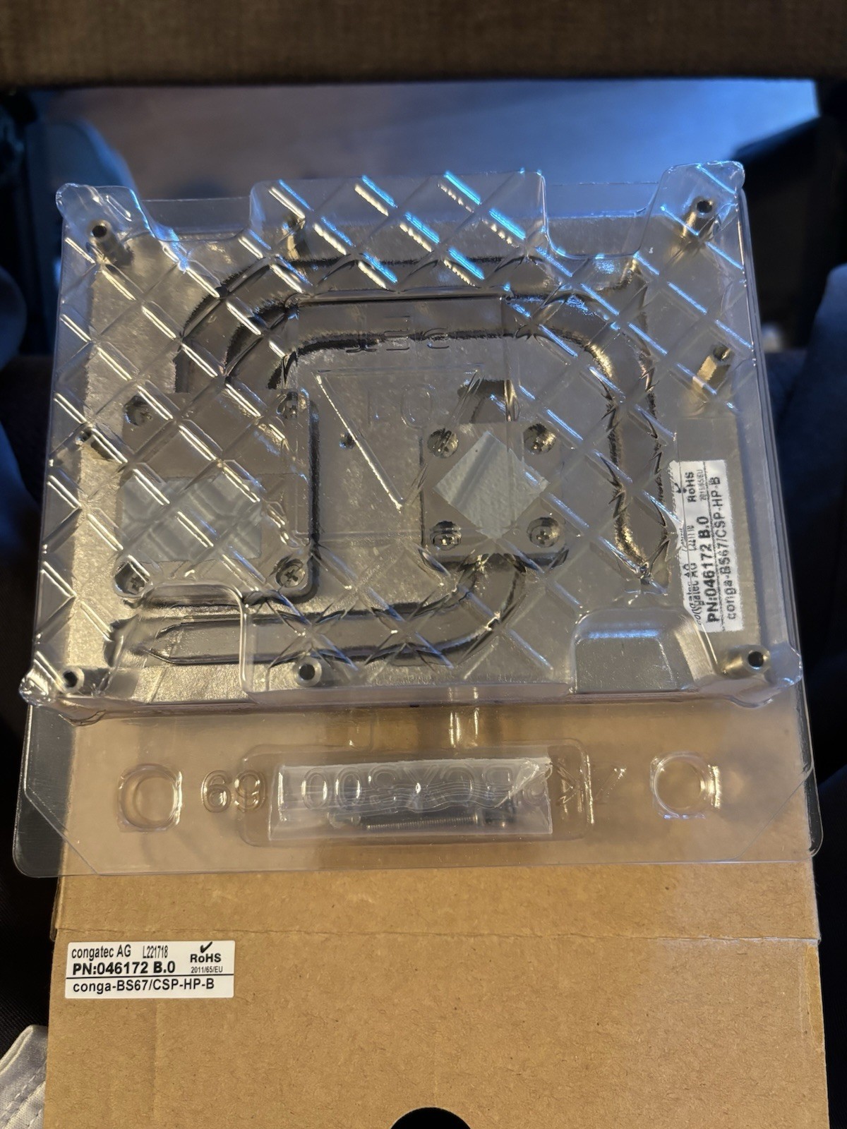 Congatec 046172.  CONGA-BS67/CSP-HP-B,   HEAT SINK