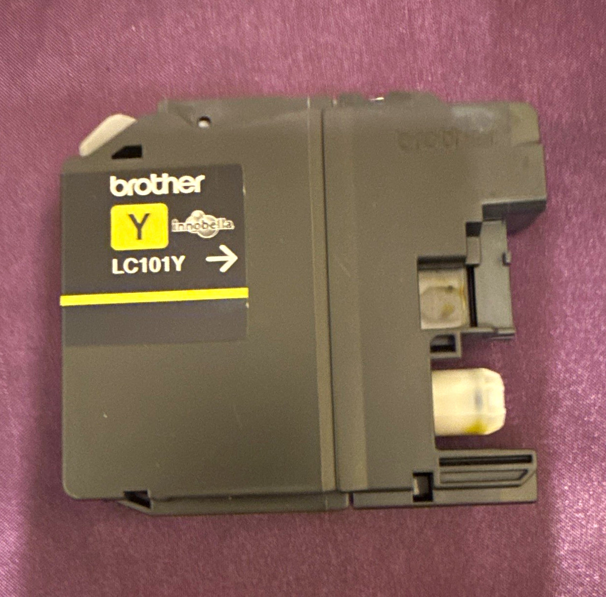 Brother Genuine/Original LC101Y Yellow Inkjet Cartridge for Brother Printers