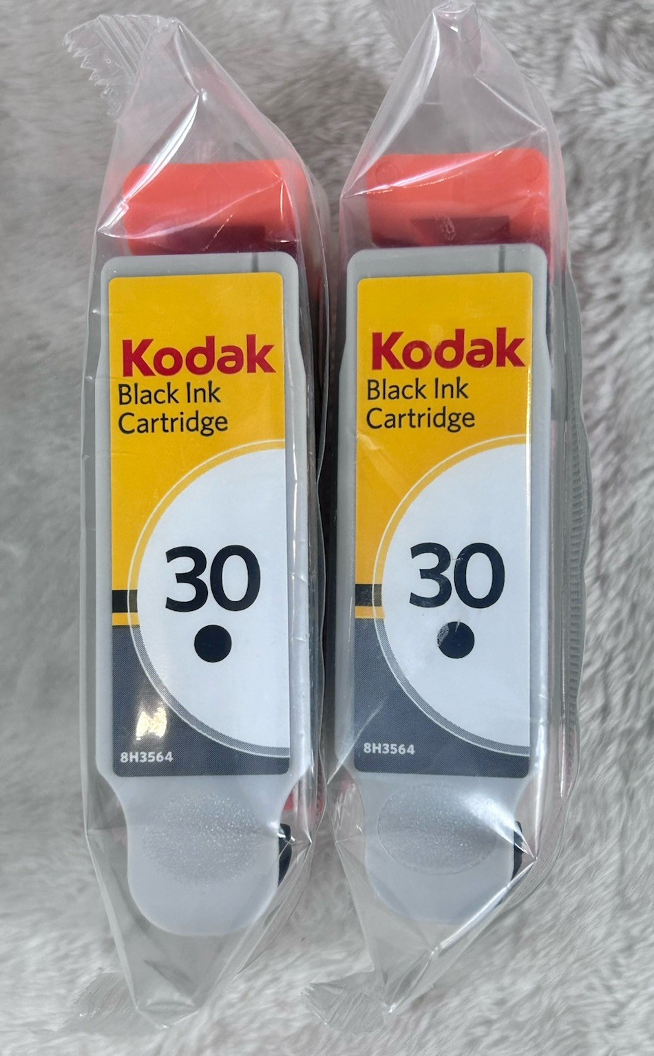 2 Pack - NEW GENUINE Kodak 30B 30 Black Ink Cartridge 1780337 8345217 