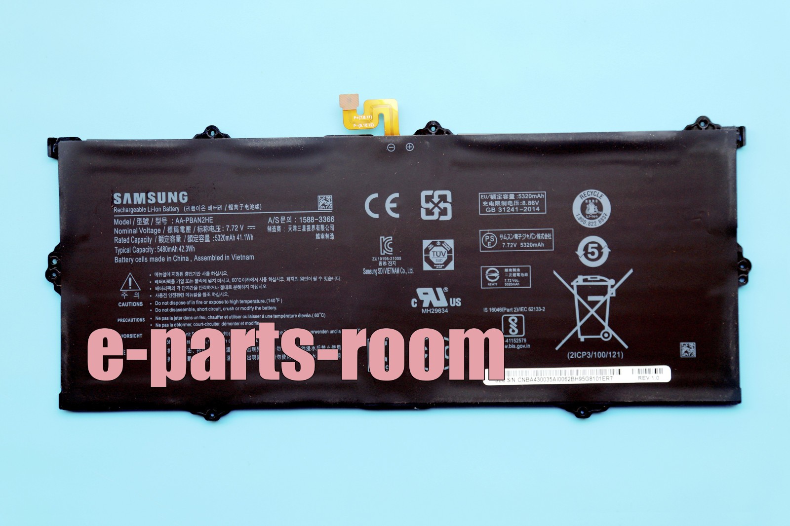New Original AA-PBAN2HE Battery for Samsung Book GO NP340XLA NP545XLA XE340XDA